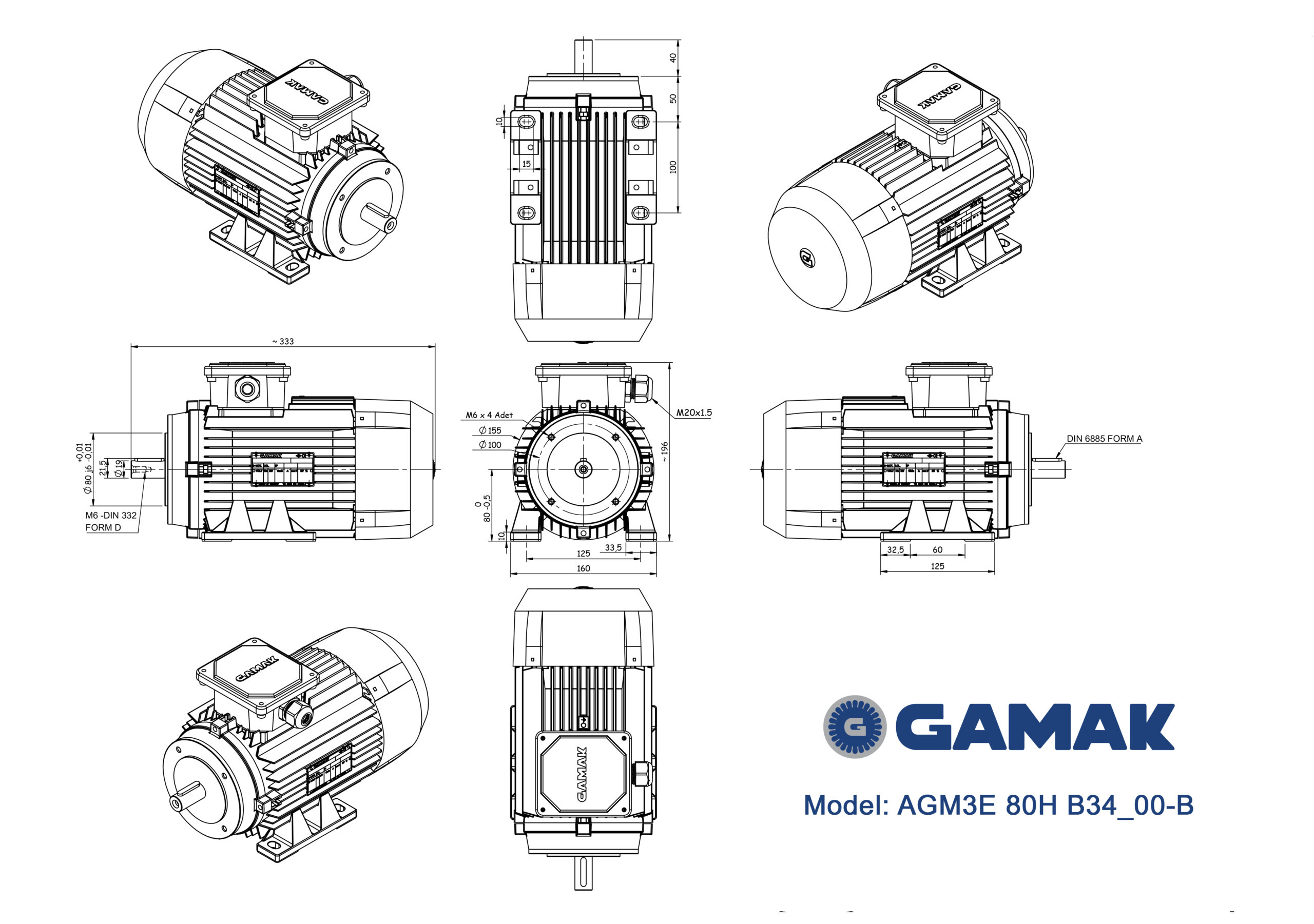 GAMAK AGM3E 80H B34_00-B