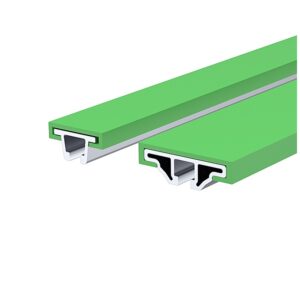 side barrier profiles and friction plastics