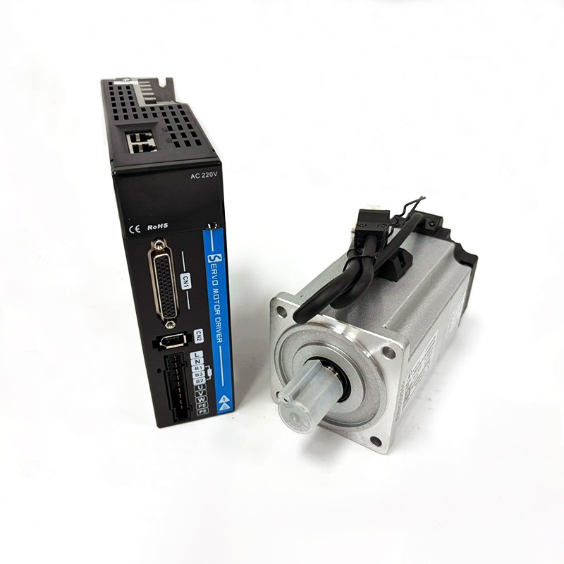 AC Servo motor sa kočnicom i drajverom - 750W, 220V, 80mm, 2.39Nm