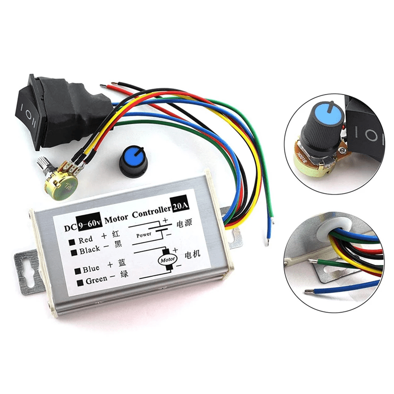 BRUSHED PWM DC MOTOR CONTROLLER