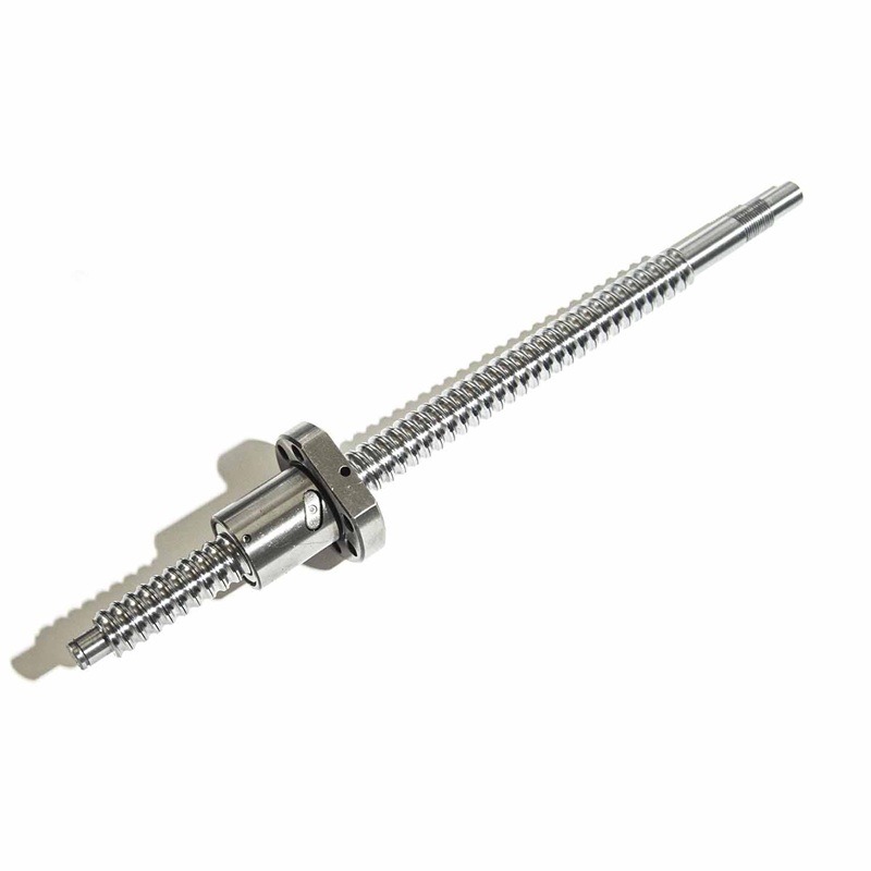 SFU ball screw with machined ends and nut