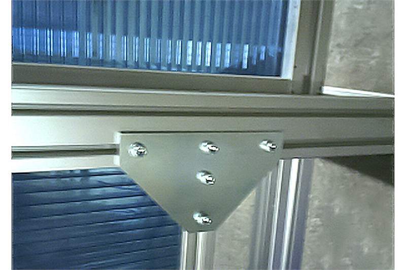 20x25 three-way connection plate